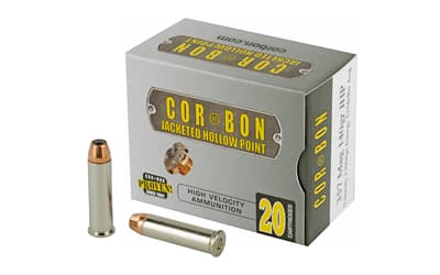 Corbon Ammo Self Defense, 357MAG, 140 Grain, Jacketed Hollow Point, 20 Round Box
