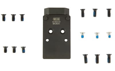 C&H Precision V4, Optic Mounting Plate, Fits Optic Ready CZ P-10, Trijicon RMR/SRO/RCR, Holosun 407C/507C/507Comp/508T & C&H EDC-XL/Comp