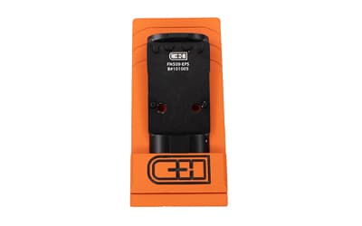 C&H Precision V4, Optic Mounting Plate, For Optic Ready FN 509/510/545 to Holosun EPS/EPS Carry, Anodized Finish, Black