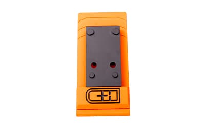 C&H Precision V4, Optic Mounting Plate, For Echelon to Holosun 407K/507K and C&H EDC, Anodized Finish, Black