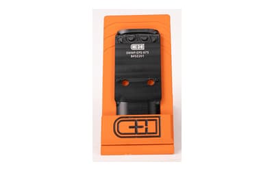 C&H Precision V4, Optic Mounting Plate, For Smith & Wesson M2.0 C.O.R.E. to Holosun EPS/EPS Carry, Anodized Finish, Black