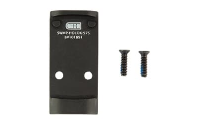 C&H Precision Optic Mounting Plate, Fits Smith & Wesson M2.0 C.O.R.E., Holosun 407K/507K, Trijicon RMSc, Vortex Defender CCW & C&H EDC/EDC Enclosed