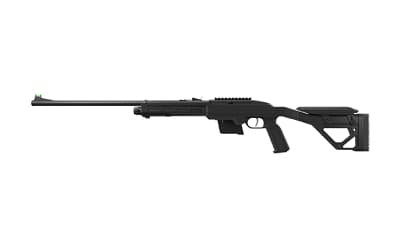 Crosman 1077 Tactical, CO2 Semi Automatic Rifle, .177 Pellet, 780 Feet Per Second, 20.4" Barrel, Black, 12 Rounds
