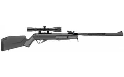 Crosman Mag Fire Rifle, Air Rifle, 22 Pellets, 975 Feet Per Second, 15" Barrel, Synthetic Stock, 10Rd, Black/Gray