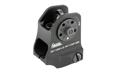 Daniel Defense Sight, A.15 Fixed Rear Sight, Fits Picatinny, Black Finish