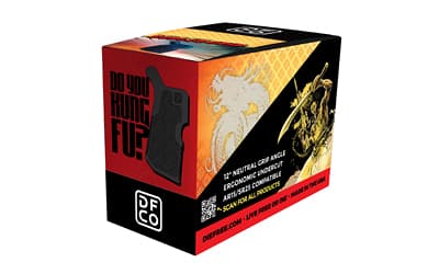 Die Free Co Kung Fu Grip, Rifle Grip, Black, Fits AR-15/AR-10, Display Carton Includes (10)-Kung Fu Grips