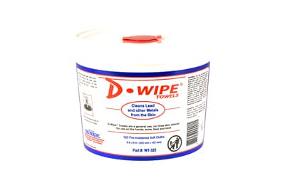 D-Lead D-wipe Towels 2-325 Ct Tubs