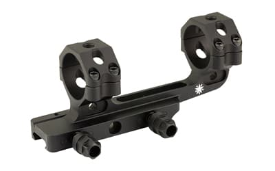 DLOC Precision Cantilever Scope Mount, 34mm, 1.53" Height, Hardcoat Anodized Finish, Black, Fits Picatinny
