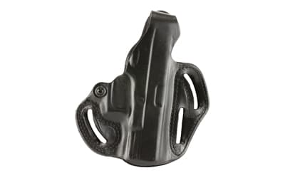 DeSantis Gunhide Thumb Break Scabbard Belt Holster, Fits Glock 19/19X/23/32/36/45, Right Hand, Black Leather