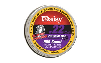 Daisy PrecisionMax Hollow Point, .22 Cal, 500 Per Tin