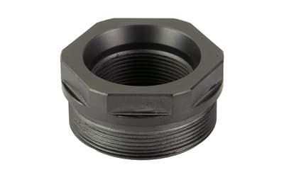 Energetic Armament TB Mount, Compatible with Threaded Muzzle Devices, 1.375X24 Thread Pattern, Machined from Titanium, DLC Finish, Black