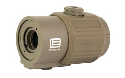 EOTECH G43 Magnifier, 3X Magnification, Compact, No Mount, Matte Finish, Tan