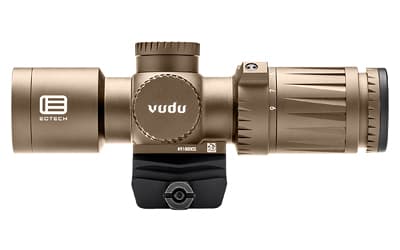 EOTECH Vudu, Rifle Scope, 3-9X Magnification, 32mm Objective, Second Focal Plate, Compatible with Mini-ACOG Mounts, MR5 Illuminated MOA Reticle