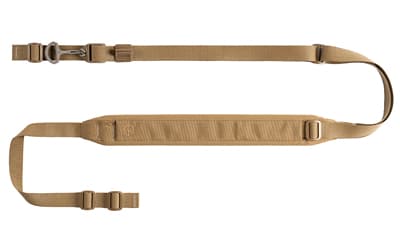 Edgar Sherman Design ESD Sling, Padded, 2-Point Combat Sling, 1", Matte, Coyote Brown, 20+ Inches of Adjustment, Mounting Hardware not Included