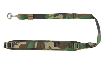 Edgar Sherman Design ESD Sling, Padded, 2-Point Combat Sling, 1" Matte, M81 Woodland, 20+ Inches of Adjustment, Mounting Hardware not Included
