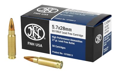 FN America Self Defense, 5.7x28mm, 27 Grain, Lead Free, Hollow Point, 50 Round Box