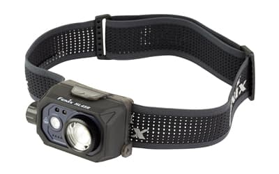 FENIX HL45R, Headlamp, White/Red LED, 1,000 Lumens, Matte Finish, Black, Includes Headband and USB Type-C Charging Cable