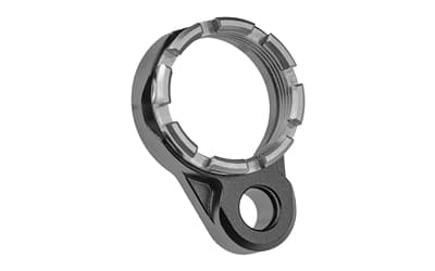 Fortis Manufacturing, Inc. Light Weight K1, Castle Nut and End Plate, Black and Gray, Anodized Finish