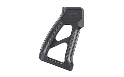 Fortis Manufacturing, Inc. Torque, Pistol Grip, 15 Degrees, Black with Carbon Fiber Accents, Fits AR-15