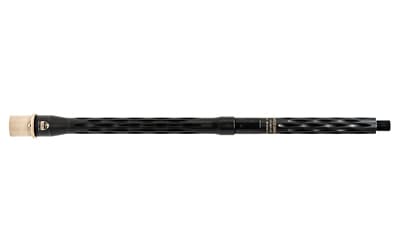 Faxon Firearms Match Series, Flame Fluted, Button Rifled, 223 Wylde, 16" Threaded Barrel, 1/2X28 Thread Pitch, 1:8 Twist Rate, Mid-Length Gas System