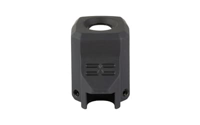 Faxon Firearms EXOS-525, Compensator, 9MM, Compatible with Sig Sauer P365/XL, Anodized Finish, Black
