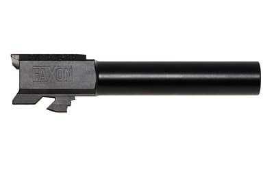 Faxon Firearms Duty Series, Drop In Barrel, 9MM, Fits GLOCK 19, Gen 2-5, Salt Bath Nitride Finish, Black, 1:10 Barrel Twist