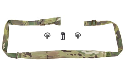 GBRS Group Second Best Sling Bundle, 40" Adjustable Front End, 20" Adjustable Back End, 16" Minimalist Neck Pad, Multicam