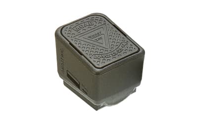 Ghost Inc. Mother of All Baseplates, LoViz, Mag Extension, +4 Rounds of 9MM or 3 Rounds of 40, Matte Finish, Black, Fits Glock 2-5 19/23/32