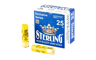 Sterling Exclusive Series, 20 Gauge 2.75", #8, 7/8 oz., Shot Shell, 25 Round Box