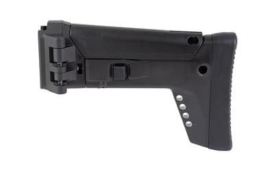 Global Ordnance 1913 Universal Folding Stock, Folding Stock, Fits Rear 1913 Picatinny Rail Back Plate, Matte Finish, Black