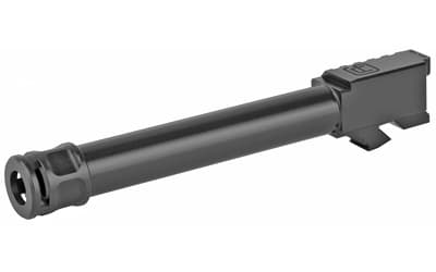 Griffin Armament ATM, Fits Glock 17 Gen 5, 9MM, 5" Threaded Stainless Steel Barrel, Black Nitride Finish, 1/2X28 Threads, Includes Micro Carry Comp