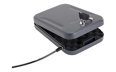 Hornady Large Lock Box, Black Finish, With Lock, Key, & Cable