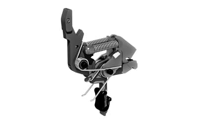 Hiperfire X2S Mod-3, Semi Drop-In Trigger Kit, 2-Stage, Fits AR15/AR10/PCC/MPX, Black Color, Black Nitride Finish, Flat Trigger, 1st Stage 2-3LB