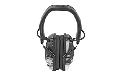 Howard Leight Impact Sport, Electronic Earmuff, Folding, Smoke Finish