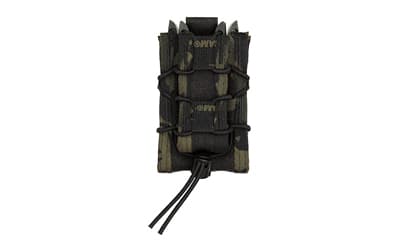 High Speed Gear Double Decker TACO, Dual Magazine Pouch, Molle, Fits (1) Rifle Magazine and (1) Pistol Magazine, Hybrid Kydex and Nylon