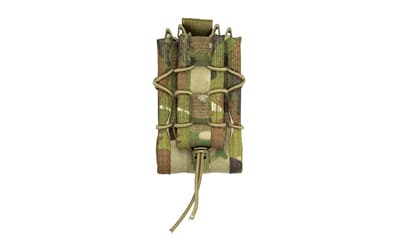 High Speed Gear Double Decker TACO, Dual Magazine Pouch, Molle, Fits (1) Rifle Magazine and (1) Pistol Magazine, Hybrid Kydex and Nylon, Multicam