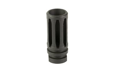 KAK Industry Flash Hider, 5.56 NATO, Fits AR-15, 1/2X28, 2.060" Long, Phosphate Finish, Black