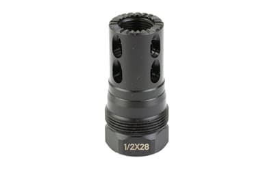 KAK Industry Plan B FNC Flash Hider, 1/2X28 Thread Pitch, .223-9MM, Plan B Compatible, Nitride Finish, Black