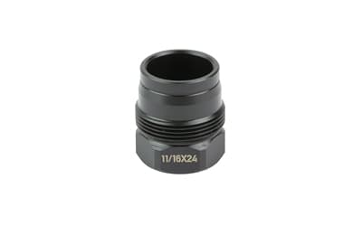 KAK Industry Plan B Universal Fit, Muzzle Device, 11/16X24 Thread Pitch, Plan B Compatible, Nitride Finish, Black