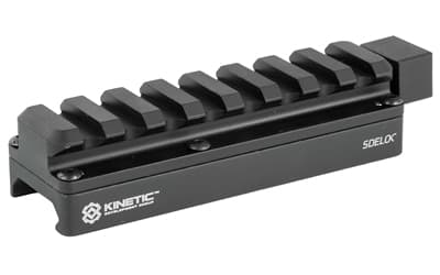 Kinetic Development Group, LLC SIDELOK, Universal Scope Riser, Standard, Fits Picatinny, Black Finish, .62" Rail Height