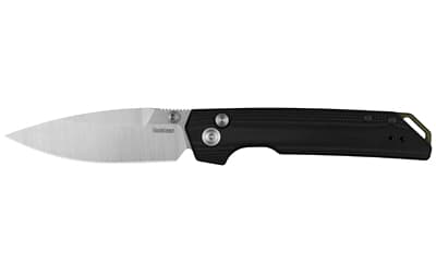 Kershaw Iridium Button Lock, Folding Knife, 3.45" Spear Point Blade, CPM MagnaCut Blade Steel, 8.00" Overall Length, Satin and Stonewash Finish