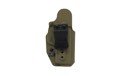 L.A.G. Tactical, Inc. Liberator MK II, Inside or Outside Waistband Holster, Ambidextrous, Fits Glock 43/43X/43X MOS, Flat Dark Earth