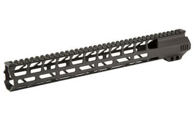 LanTac USA LLC Spada Free Float Handguard, 15", Fits AR-15, Anodized Finish, Black, Includes All Necessary Mounting Hardware