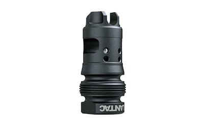LanTac USA LLC Dragon Muzzle Brake, .30 Cal, 5/8X24 Thread Pattern, Dead Air Xeno HUB Compatible, QPQ Finish, Black