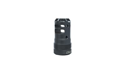 LanTac USA LLC Dragon Muzzle Brake, .30 Cal, 5/8X24 Thread Pitch, Plan B Compatible, QPQ Finish, Black, Short