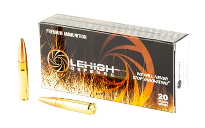Lehigh Defense Controlled Chaos, 300 Blackout, 115 Grain, Fracturing Tip FBHP, 20 Round Box