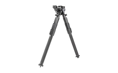MDT CKYE-Pod Gen3, Triple Pull Legs, Height Adjustable 9"-36", Quick Detach ARCA/Picatinny Mount, Spiked Feet, Hard Coat Anodized Finish, Black