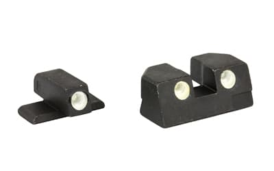 Meprolight Tru-Dot, Tritium Sight Set, Green Front/Green Rear, Fits Sig Sauer 9MM/357SIG P Series Except P365XL