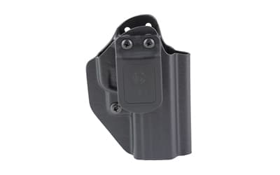 Mission First Tactical AIWB/OWB Series, Appendix/Inside/Outside Waistband Holster, Fits S&W Shield EX-9, Boltaron, Black, Ambidextrous