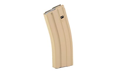 Ammunition Storage Components Magazine, 223 Remington/5.56 NATO, 30Rd, Flat Dark Earth Marlube w/ Gray Follower, Fits AR-15